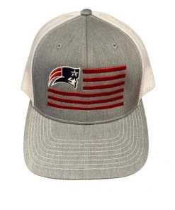 Richardson Trucker Hat W/ Patriot Head American Flag