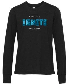 Bandwagon Sports Magic City Ignite Long Sleeve Black T-Shirt