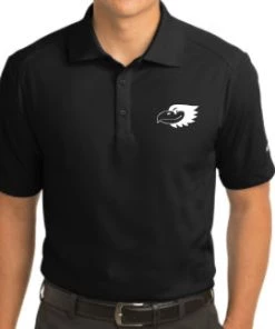 Bandwagon Sports Black Nike Performance Polo With Jayhawks Logo Magic City Jayhawks