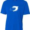 Bandwagon Sports Blue Performance Shirt With Jayhawks Logo Magic City Jayhawks