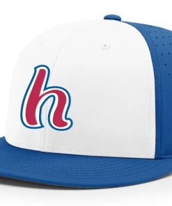 Richardson Fitted Baseball Hat W/ Red Old School Braves H