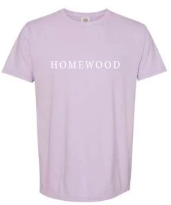 Comfort Colors T-Shirt W/ White Homewood Seaside Script