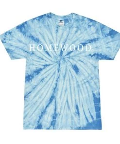 Colortone Tie-Dye T-Shirt W/ White Homewood Seaside Script