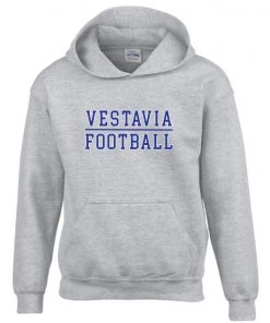 Bandwagon Sports Vestavia Football Hoodie (Gray) Vestavia Hills Youth Football
