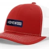 Richardson Trucker Hat W/ Navy/White Homewood Block