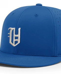 Richardson Fitted Baseball Hat W/ White Old English V