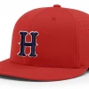Richardson Fitted Baseball Hat W/ Navy Old English H