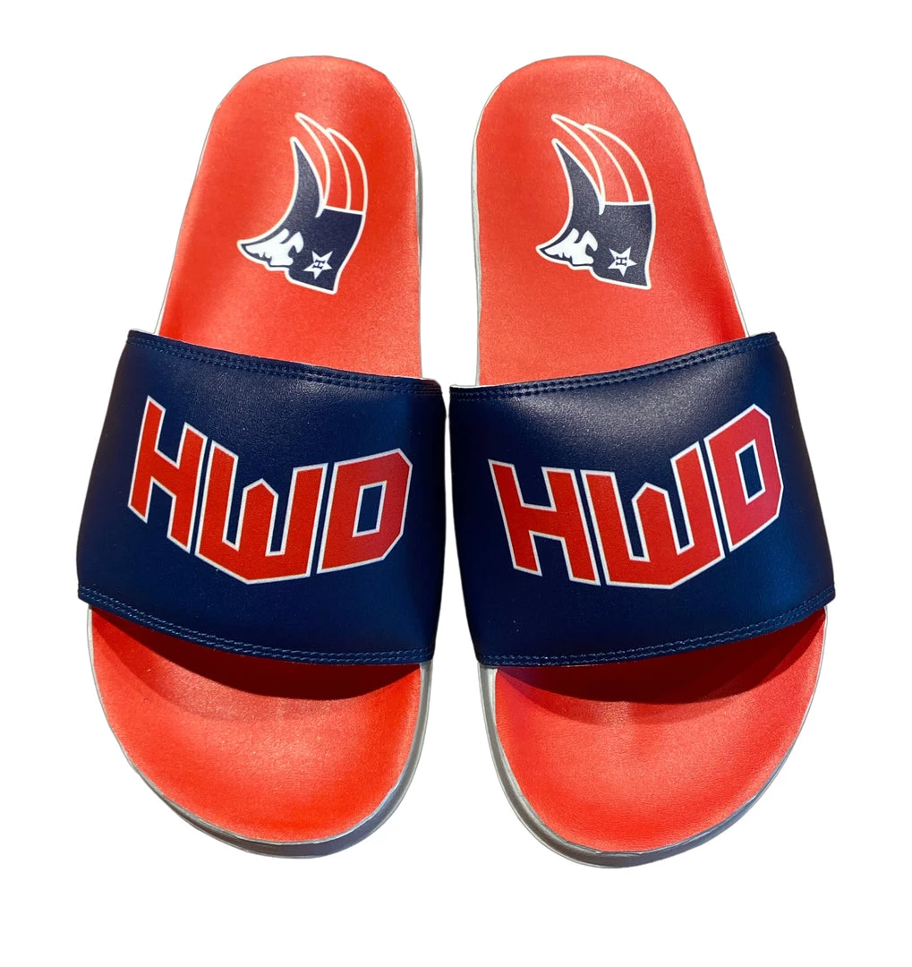 UBIX Slides W/ Red HWD And Patriot Head Homewood 1 UBIX Slides W/ Red HWD And Patriot Head Homewood