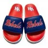 UBIX Vestavia Slides W/ Red Rebels Script And White VH