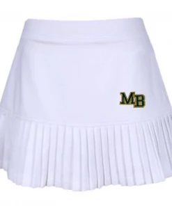 Little Miss Tennis Pleated Skirt W/ Green/Gold MB