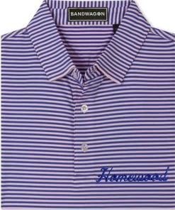 Steinberg Men's Polo Shirt W/ Blue Homewood Script