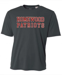 A4 Performance Shirt W/ Red Homewood Patriots