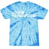 Colortone Tie-Dye T-Shirt W/ White Love Homewood