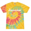 Colortone Tie-Dye T-Shirt W/ White Homewood Script