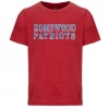 Next Level T-Shirt W/ Navy Homewood Patriots