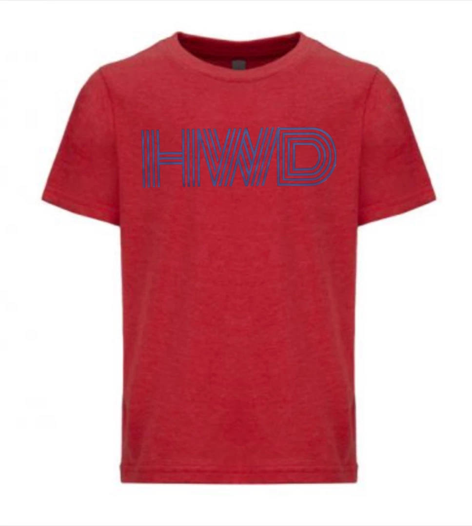 Next Level T-Shirt W/ Navy Lined HWD 1 Next Level T-Shirt W/ Navy Lined HWD