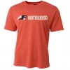 A4 Performance Shirt W/ White Homewood & Patriot Head