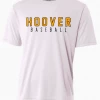 A4 Performance Shirt W/ Orange/Black Hoover Baseball