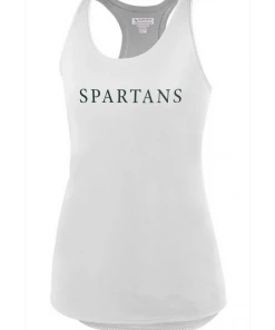 Augusta Performance Tank Top W/ Green Spartans Seaside Script