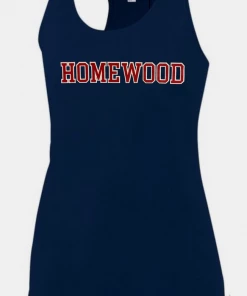Augusta Performance Tank Top W/ Red Homewood Block