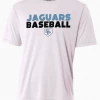 A4 Performance Shirt W/ Powder Blue/Black Jaguars Baseball