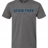 Next Level T-Shirt W/ Powder Blue/Black Spain Park Baseball