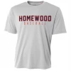 A4 Performance Shirt W/ Navy/Red Homewood Baseball