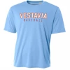A4 Performance Shirt W/ Red/White Vestavia Baseball