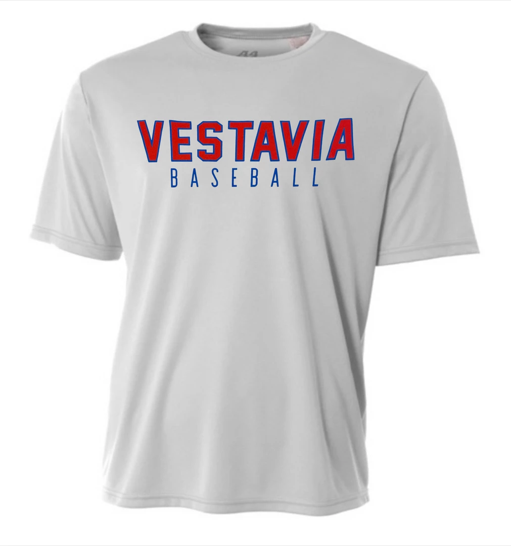 A4 Performance Shirt W/ Red/Royal Blue Vestavia Baseball 2 A4 Performance Shirt W/ Red/Royal Blue Vestavia Baseball
