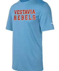 Mizuno Performance Tee W/ Red Vestavia Rebels