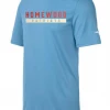 Mizuno Performance Tee W/ Red/White Homewood Patriots