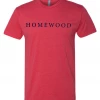 Next Level T-Shirt W/ Navy Homewood Seaside Script