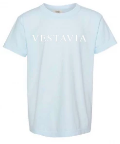 Comfort Colors T-Shirt W/ White Vestavia Seaside Script