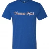 Next Level T-Shirt W/ Red/White Vestavia Hills Script