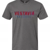 Next Level T-Shirt W/ Red/Royal Blue Vestavia Baseball