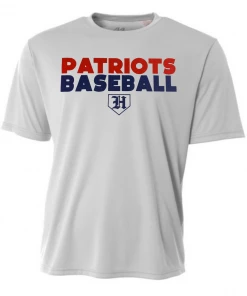 A4 Performance Shirt W/ Red/Navy Patriots Baseball