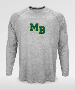 Mtn. Brook Marucci Performance Long Sleeve Shirt W/ Green MB