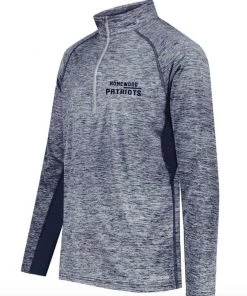 Bandwagon Sports Homewood Patriots Pullover (Heather Navy)