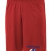 Bandwagon Sports Homewood Football Performance Shorts (Red)