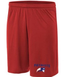 Bandwagon Sports Homewood Football Performance Shorts (Red)