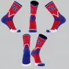 TCK Red/Royal Blue White V Socks W/ Blue VH Vestavia