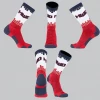 TCK Navy/White/Red Square Socks W/ Navy HWD Homewood