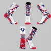 TCK Vestavia Red/White/Blue Camo Socks W/ Blue V