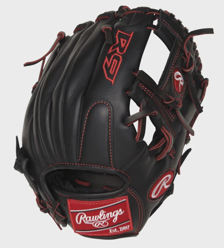 Equipment Rawlings R9 Series Pro Taper 11.25" Infield Glove (Throw Right) 2 Equipment Rawlings R9 Series Pro Taper 11.25" Infield Glove (Throw Right)