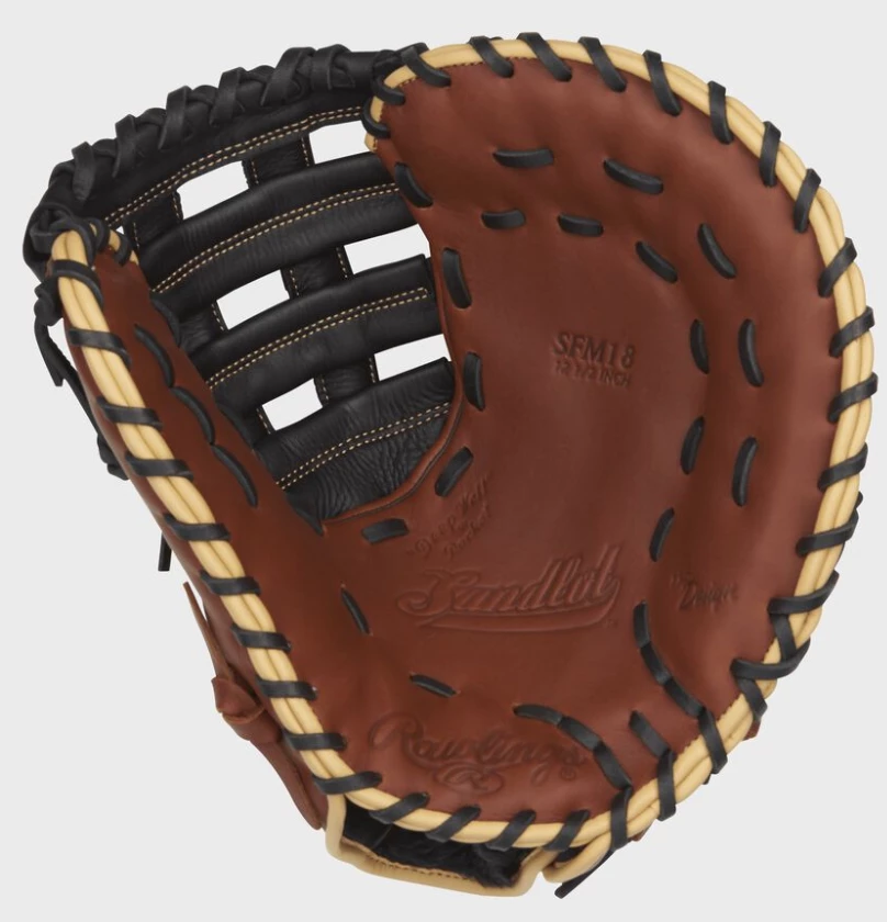 Rawlings Sandlot Series 12.5" First Base Mitt (Throw Right) 2 Rawlings Sandlot Series 12.5" First Base Mitt (Throw Right)