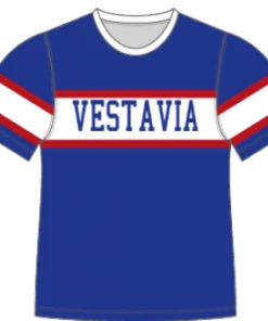 Bandwagon Sports Alleson Sublimated Performance Shirt W/ Royal Blue Vestavia