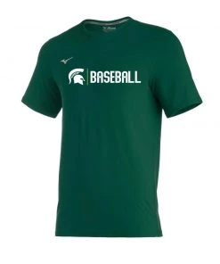 Mtn. Brook Mizuno Performance Shirt W/ White Spartan Head Baseball