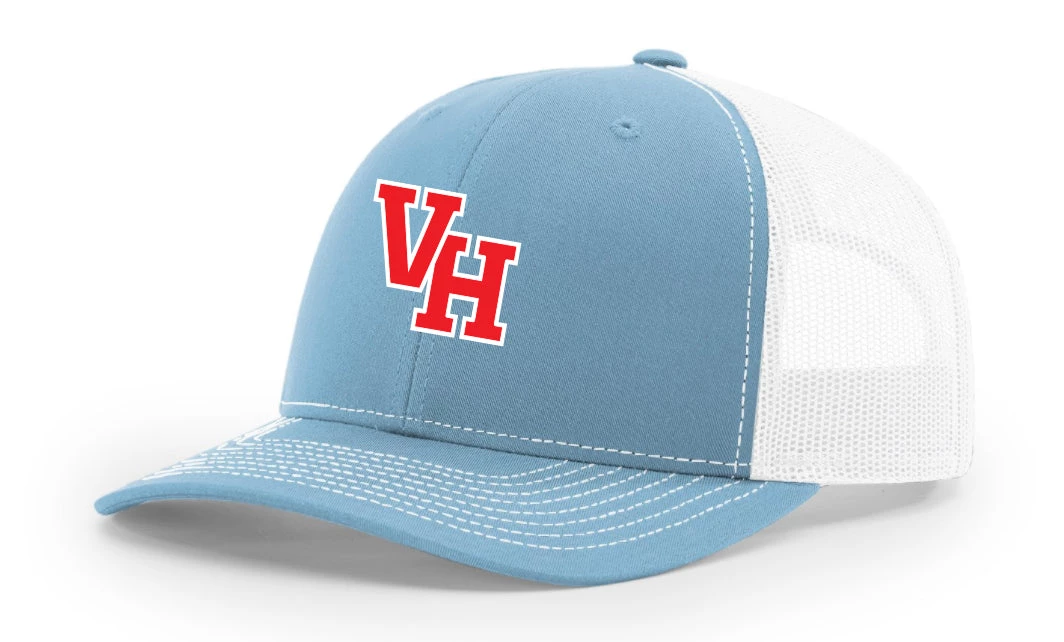 Vestavia Richardson Trucker Hat W/ Red VH 1 Vestavia Richardson Trucker Hat W/ Red VH
