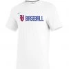 Vestavia Mizuno Performance Shirt W/ Red/Blue Old English V Baseball