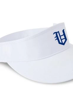 Imperial Tour Visor W/ Royal Blue Old English V Vestavia